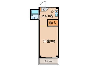 北町マンションＫ－０の物件間取画像